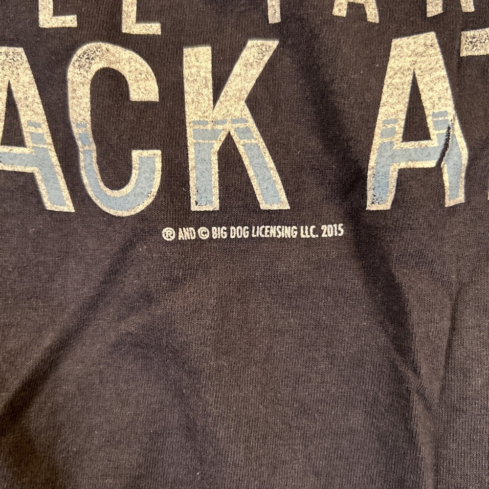 Big Dogs Men's 5XL Black Shirt 'Big Dogs Garage We'll Take A Crack' 100% Cotton - Picture 3 of 10